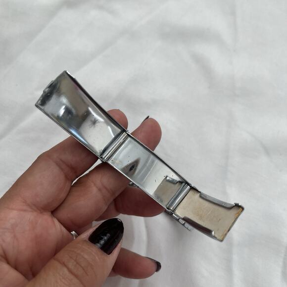 Stretch bangle Bracelet for men, Photograph Holder, British, engraved "Richard" - Picture 10 of 13